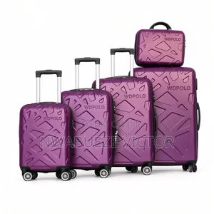 Brand New Purple 4-Piece Luggage Set – Premium Travel Suitcases