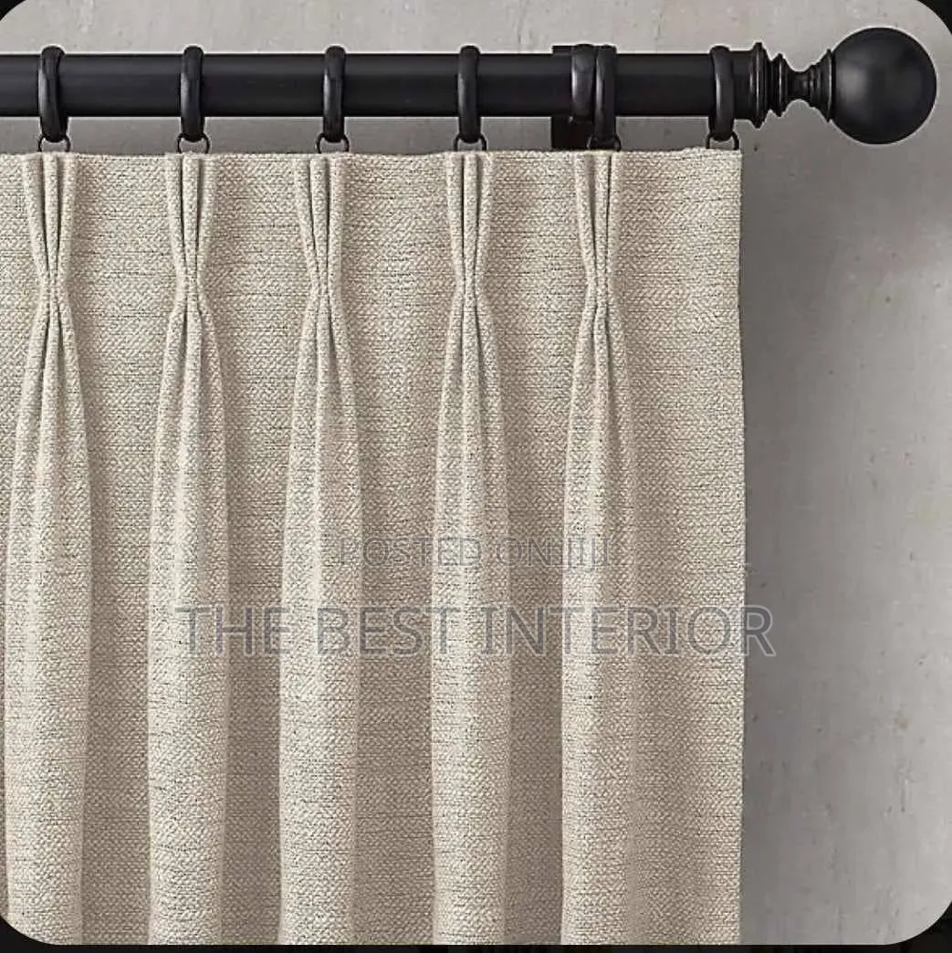 Premium Curtain Pleating – ₦5,500 Per Yard