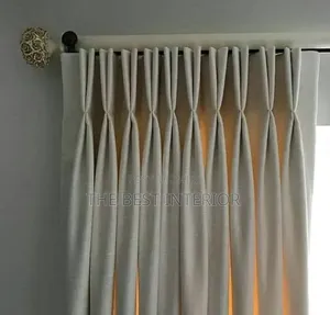 Premium Curtain Pleating – ₦5,500 Per Yard