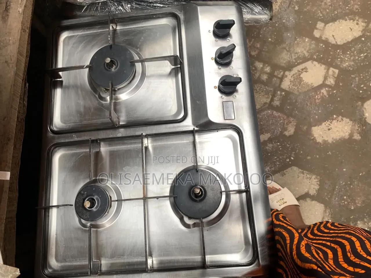 3ways Gas Cooker ( Inbuilt/ Flat)
