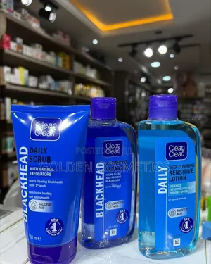 Clean and Clear Cleanser and Scrub