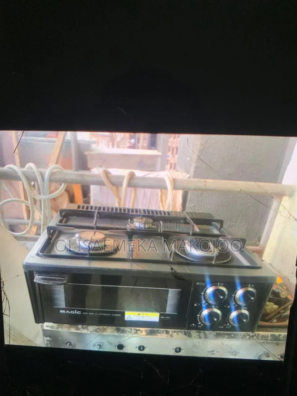 Gas Cooker With Mini Oven, Grill Table Top