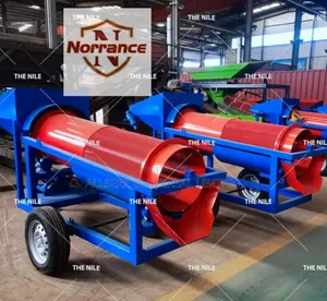 Norrance 10tons Diesel-Powered Alluvial Gold Washing Machine
