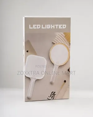 LED Lighted Handheld Makeup Mirror