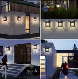 Powerful Solar Wall Light Outdoor Waterproof LED