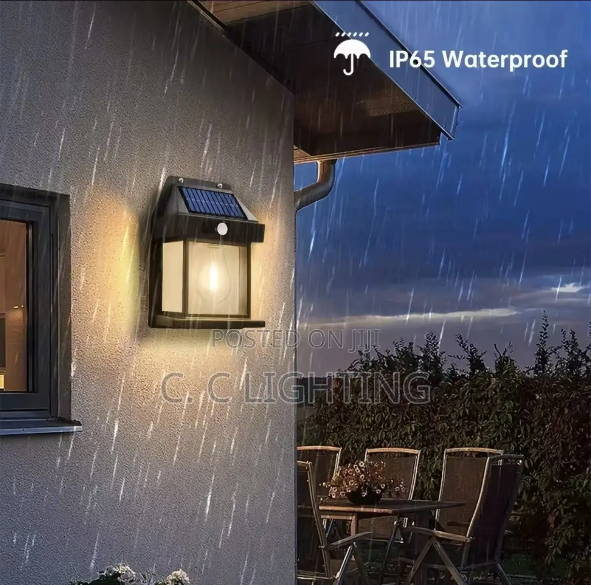 Powerful Solar Wall Light Outdoor Waterproof LED