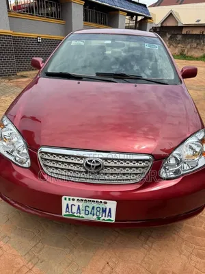 Toyota Corolla 2006 Red