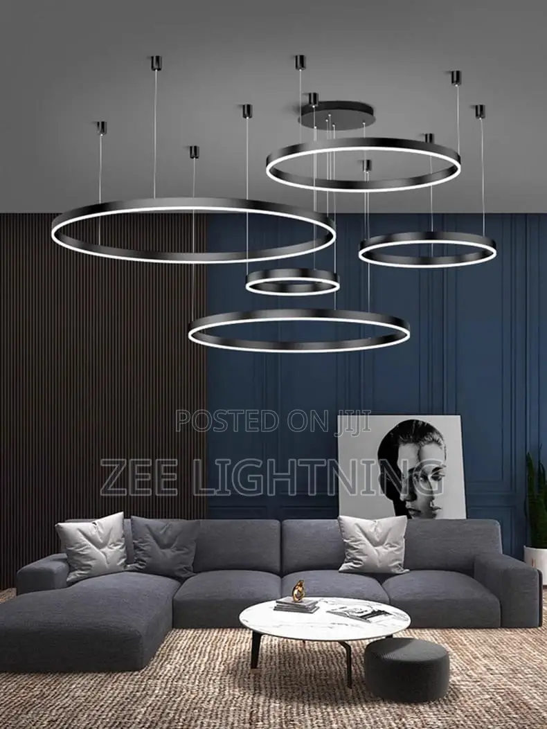 Modern Ceiling Luxury Chandelier (Size 1000mm by 5 Drops )