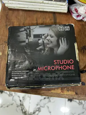 USB Condenser Microphone With Tripod Stand Kit