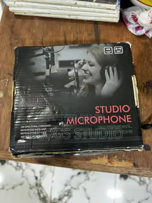 USB Condenser Microphone With Tripod Stand Kit
