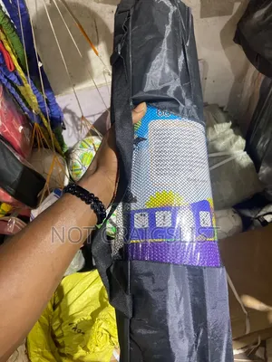 Portable Workout Mat With Carry Bag for Home Gym