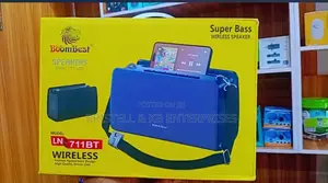 Boom Best Super Bass Wireless Speakers Ln712bt
