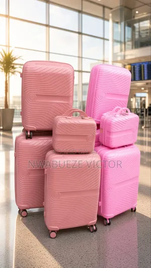 Brand New Premium Pink Luggage Set – Stylish Travel Suitcases