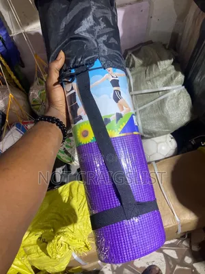 Thick Non Slip Fitness Mat for Home Workout.