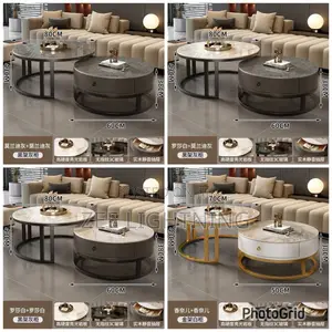2in1 Marble Table