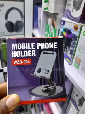 Adjustable Metal Desktop Phone Stand Tablet Holder (Model WZD-004)