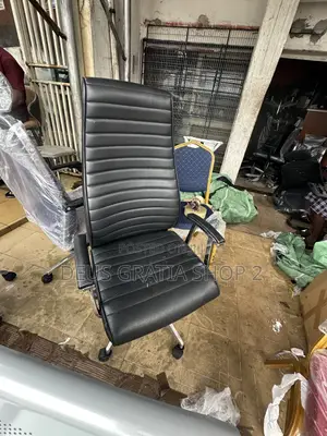 High Back Office Chair With Roller