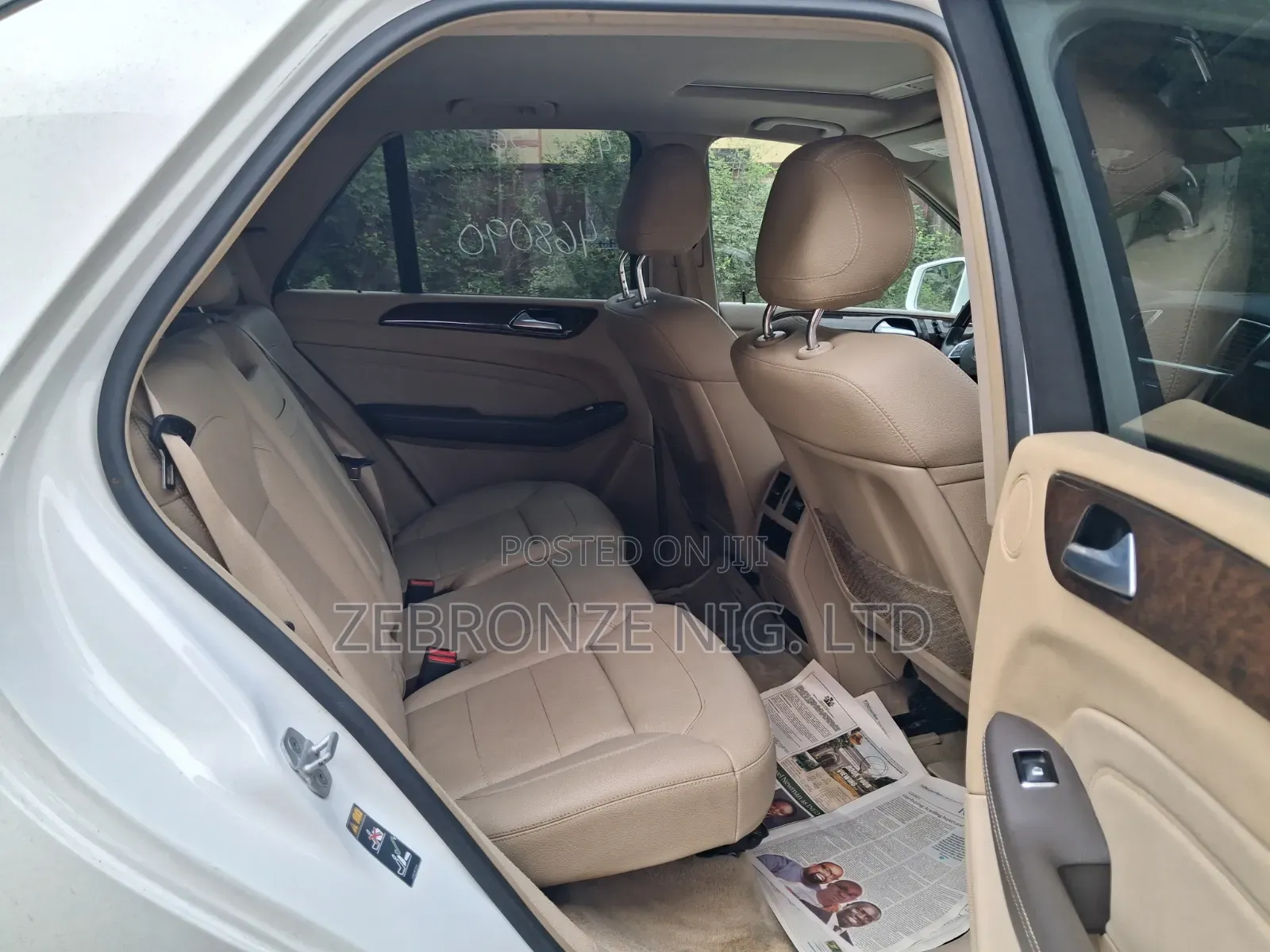 Mercedes-Benz M Class 2015 White