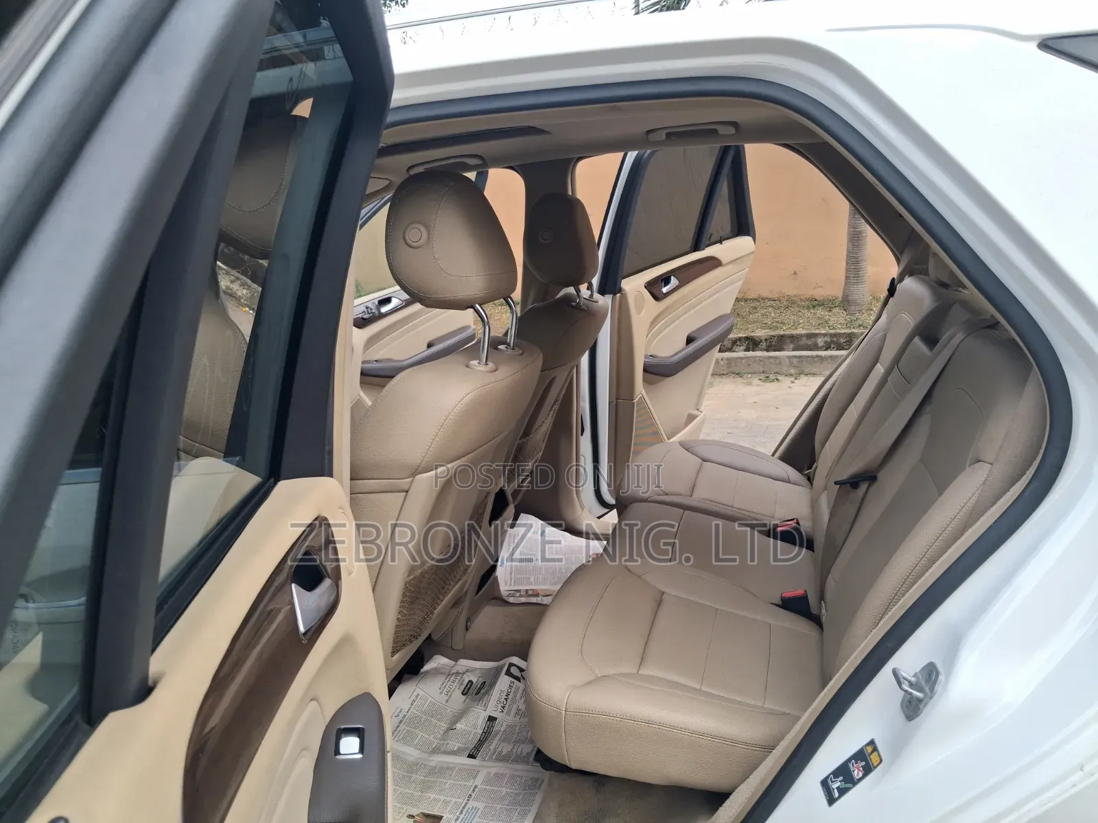 Mercedes-Benz M Class 2015 White