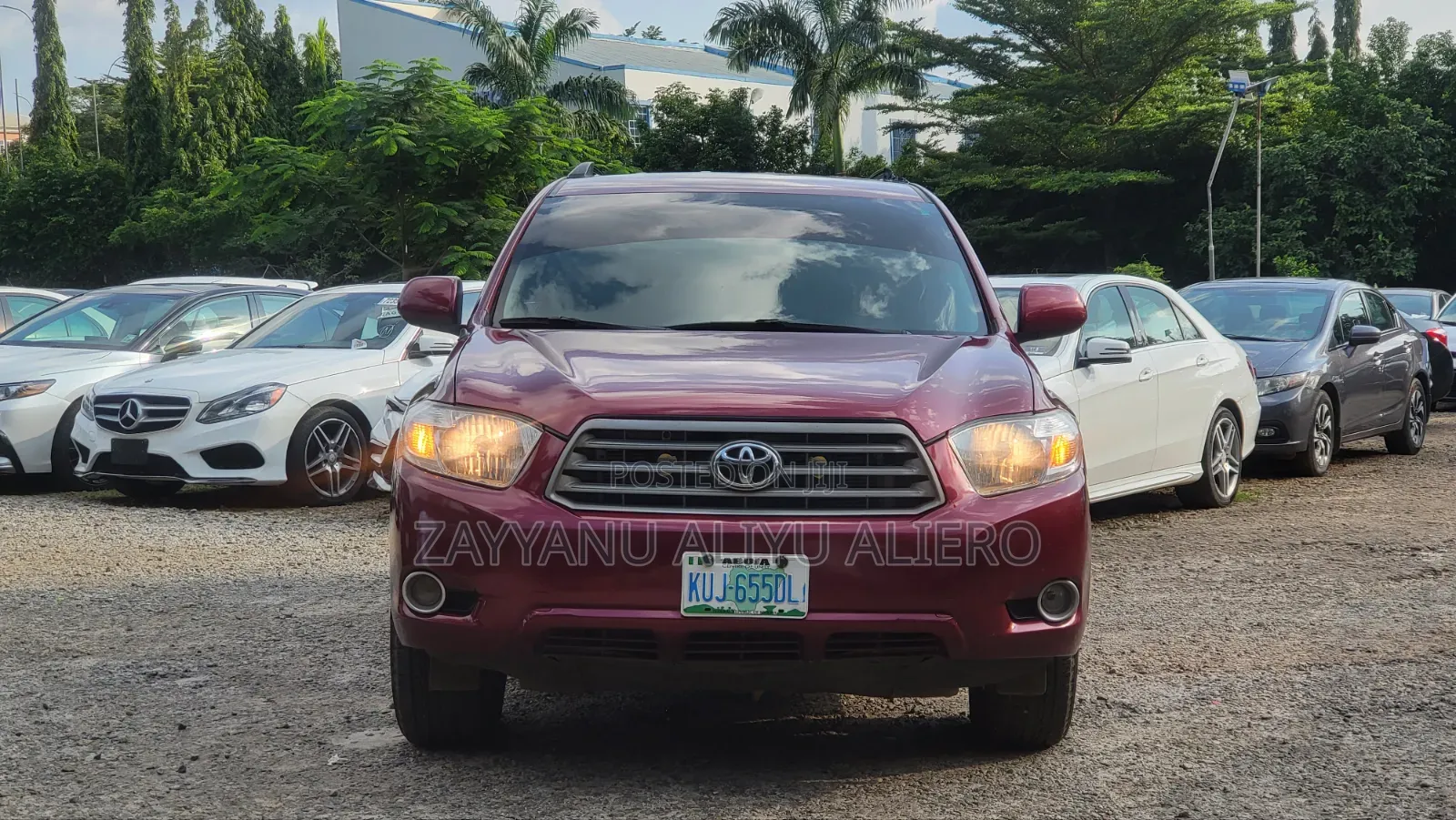 Toyota Highlander 2010 Red