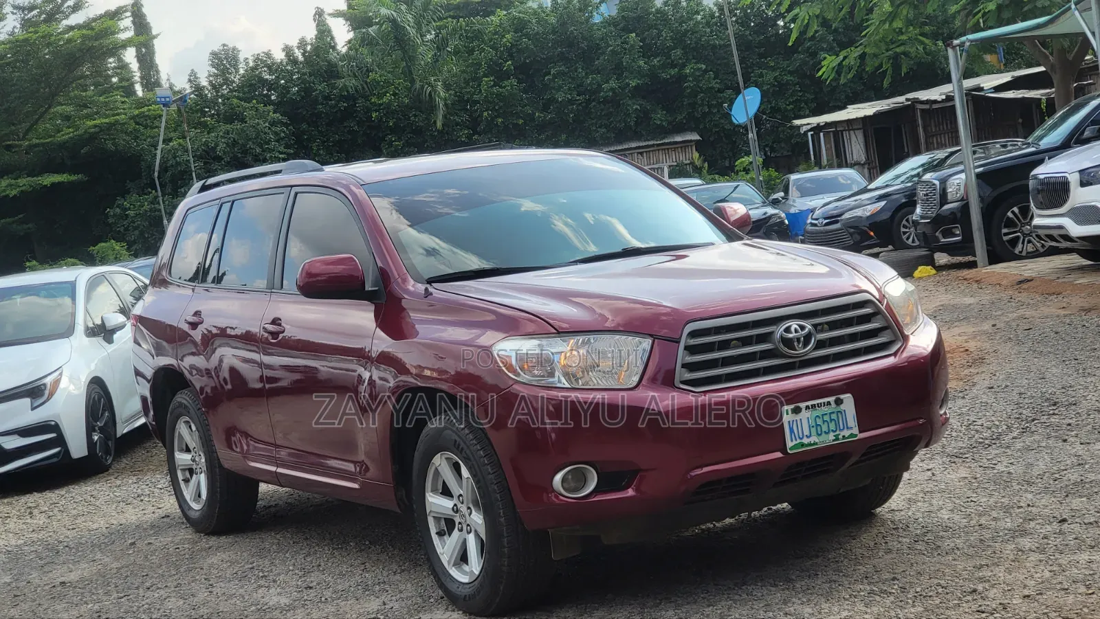 Toyota Highlander 2010 Red