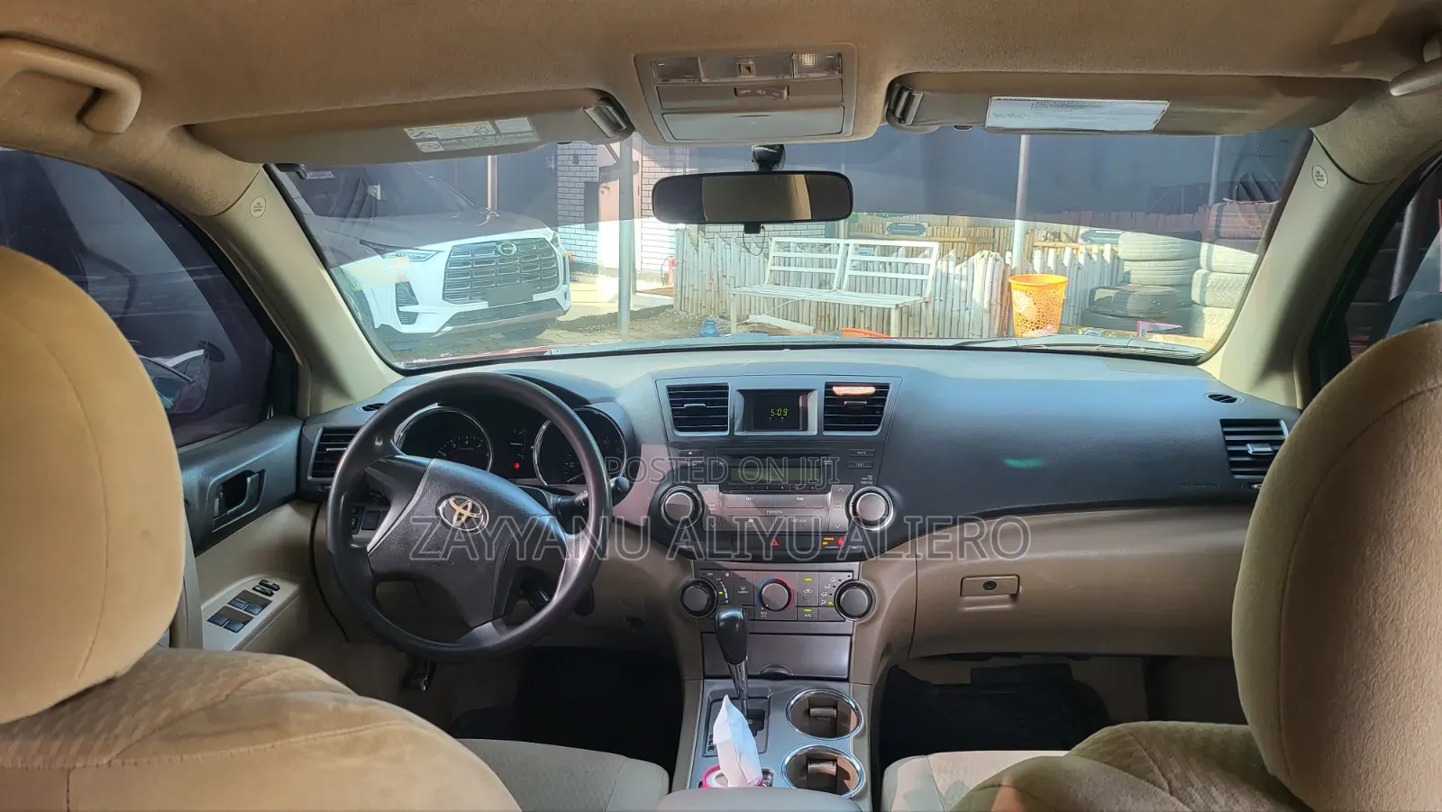 Toyota Highlander 2010 Red