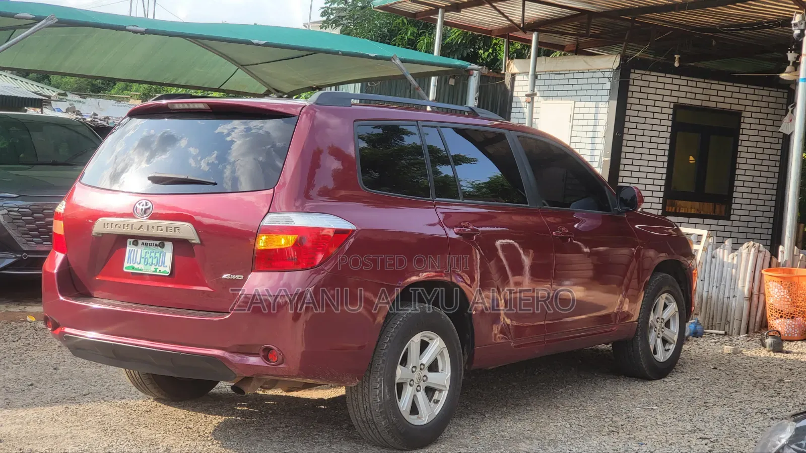 Toyota Highlander 2010 Red