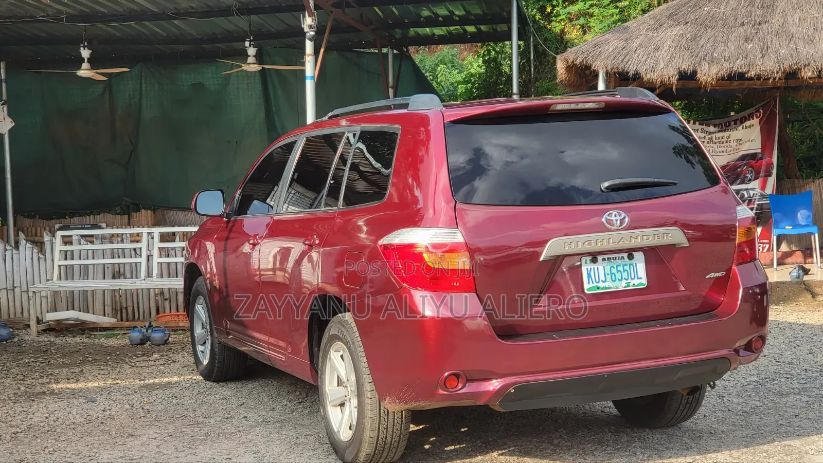 Toyota Highlander 2010 Red
