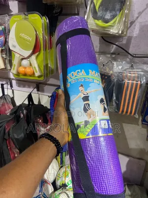 Thick Portable Fitness Mat for Gym and Exercise