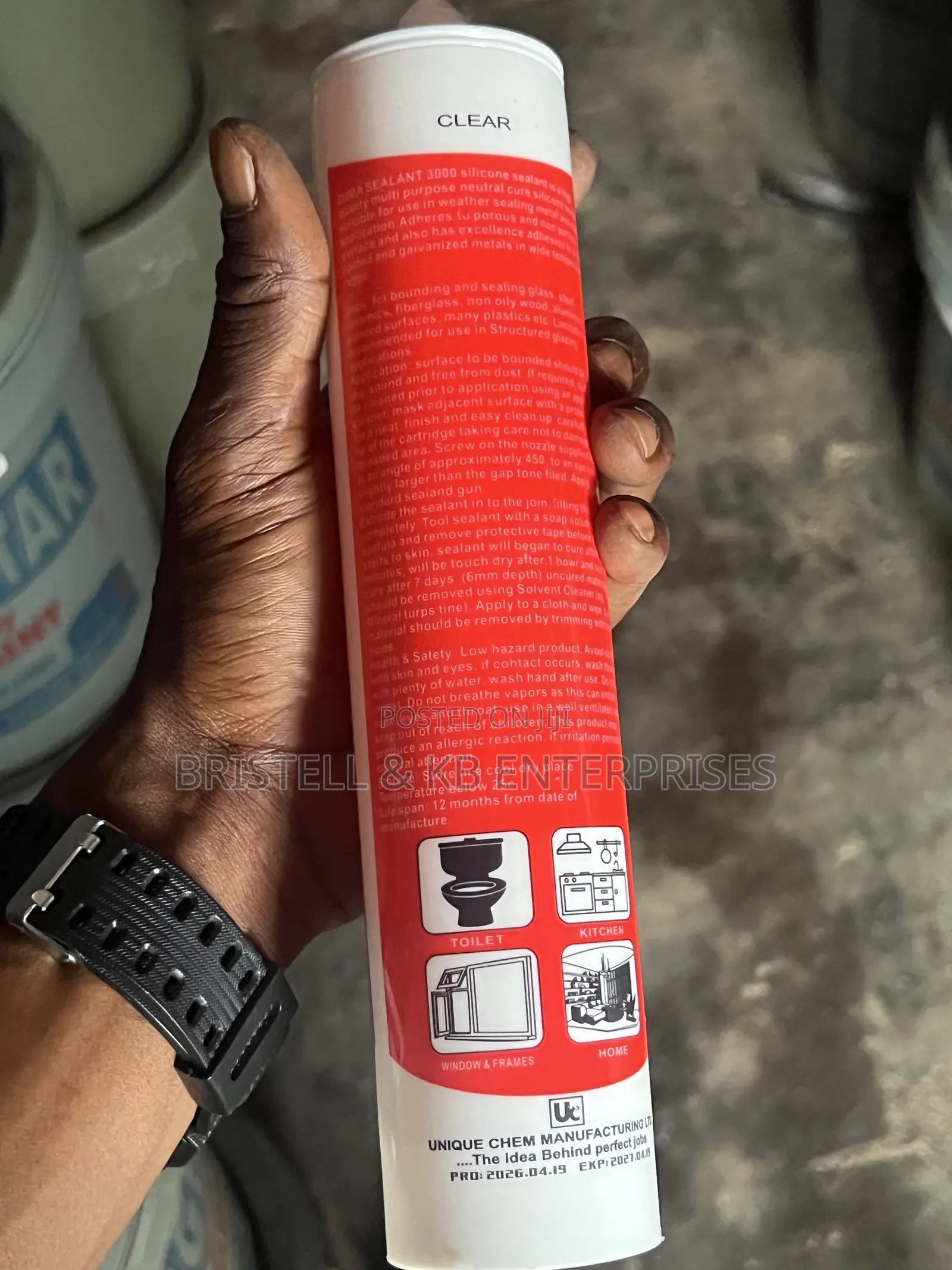 Original Zuma Sealant Insulates Bonds Seals