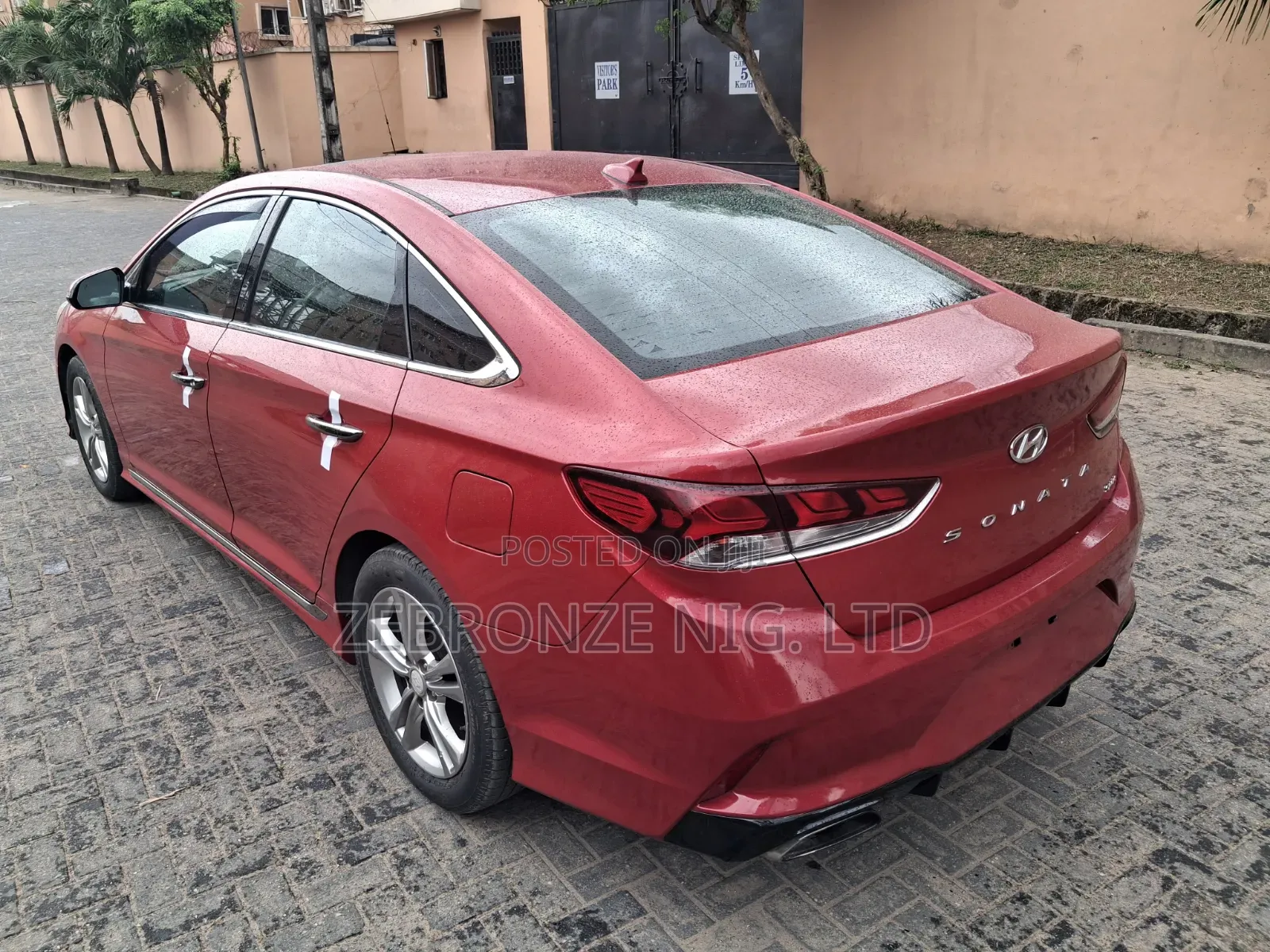 Hyundai Sonata 2018 Red