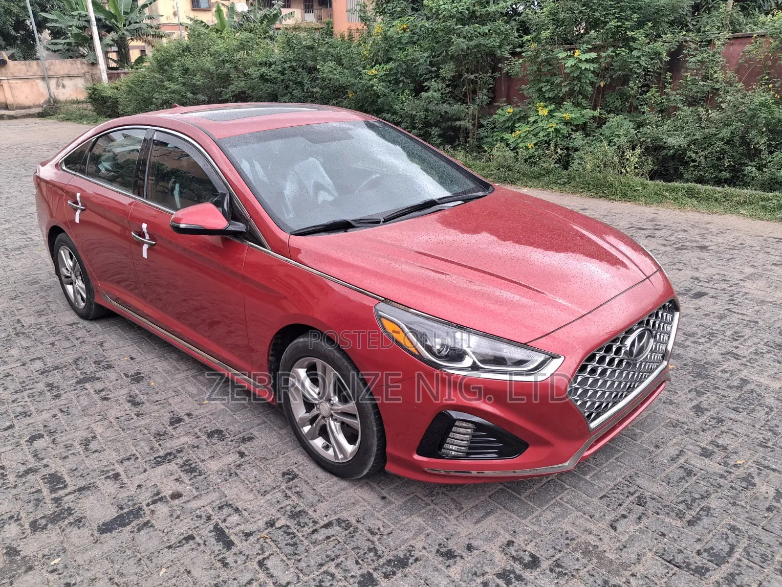 Hyundai Sonata 2018 Red
