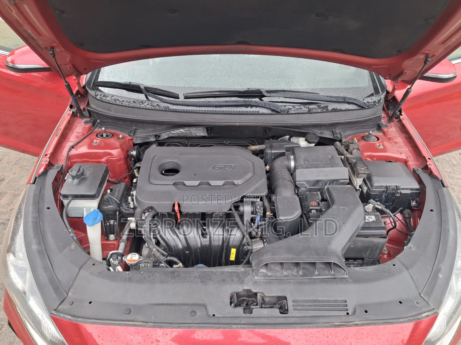 Hyundai Sonata 2018 Red
