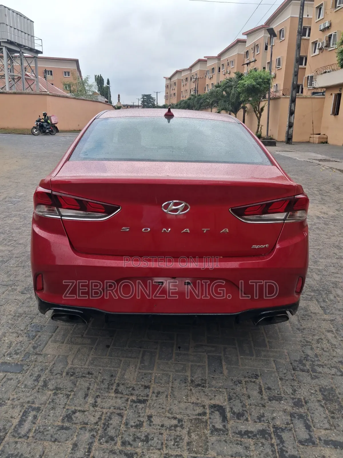 Hyundai Sonata 2018 Red