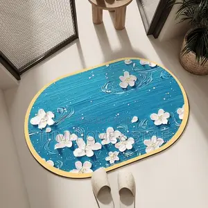 Absorbent Bathroom Footmat