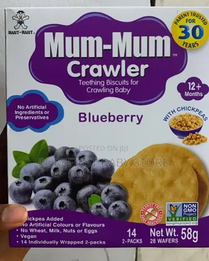 Teething Biscuit - Blueberry