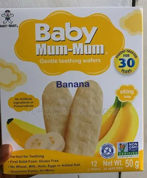 Gentle Teething Biscuit -Banana