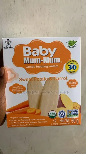 Gentle Teething Biscuit Sweet Potato and Carrot