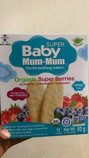 Teething Biscuits -Steawberry ,Raspberry ,Blueberry