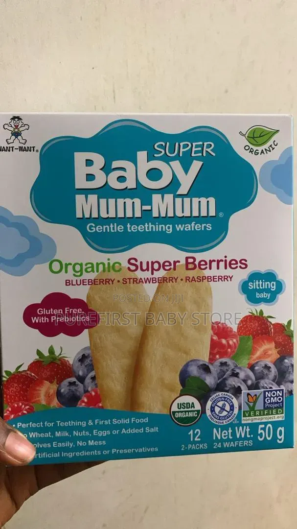 Teething Biscuits -Steawberry ,Raspberry ,Blueberry