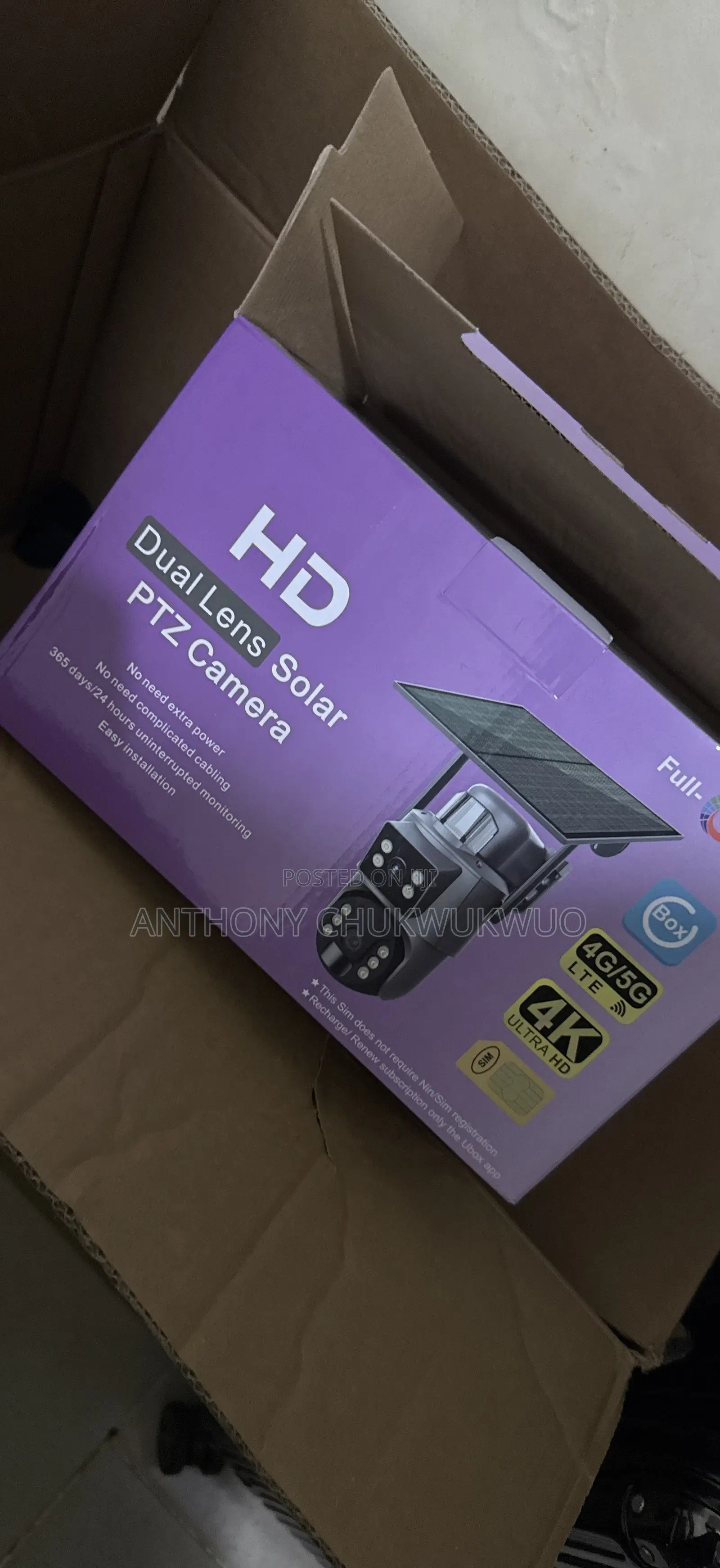 4g/5g CCTV Security Solar. Camera , Night Vision and MotionRemote View