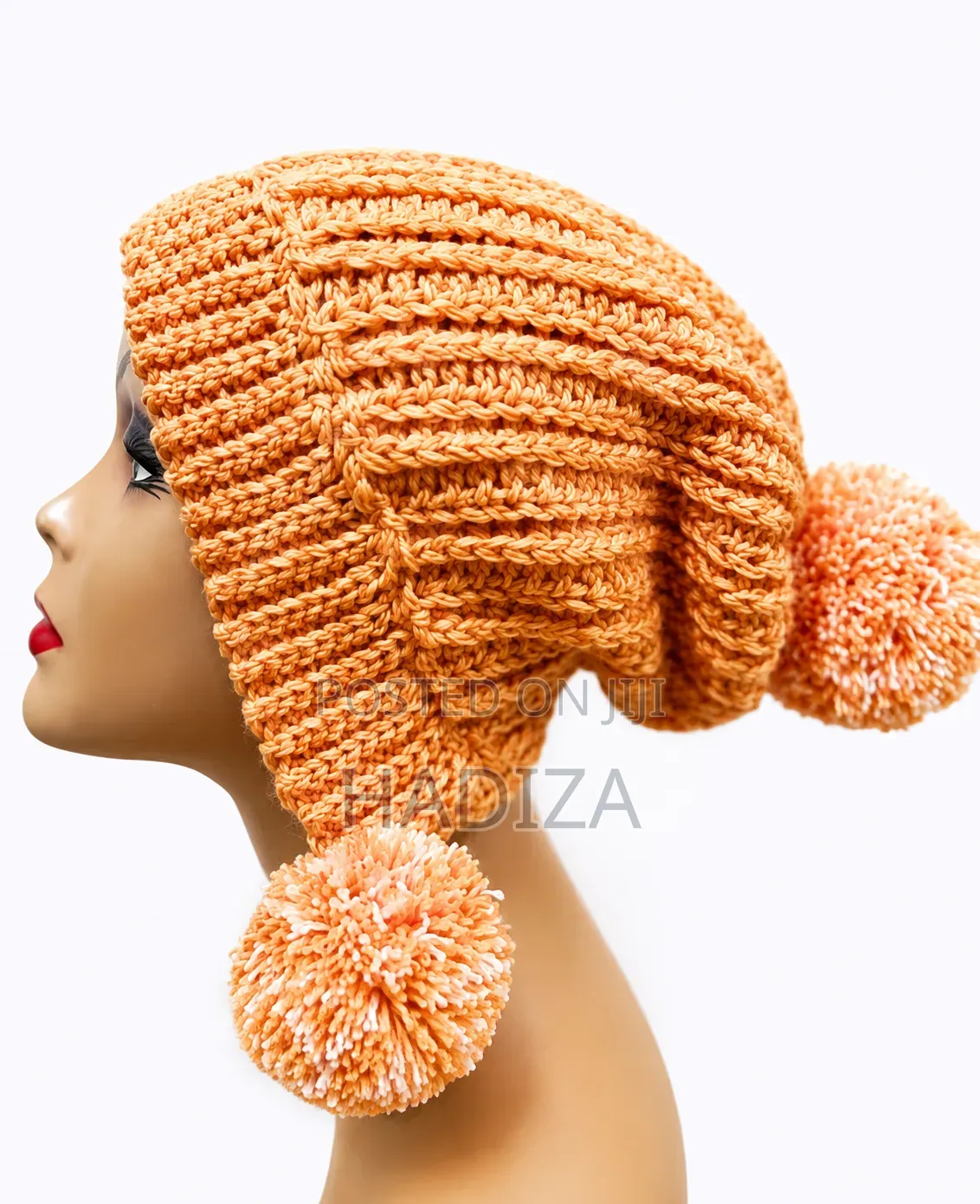 Double Pom Pom Hat