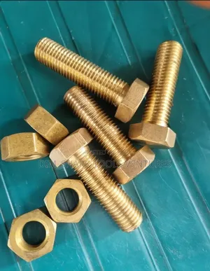 M24 X 100mm Brass Bolt Nut(4"Inch)