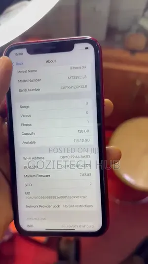 Apple iPhone XR 128 GB Red