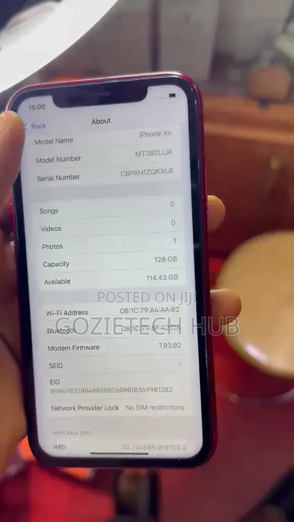 Apple iPhone XR 128 GB Red