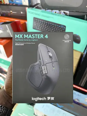 MX Master 4 High-Performance Wireless Mouse With Haptic Feedback