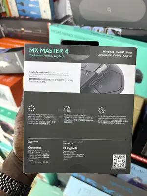 MX Master 4 High-Performance Wireless Mouse With Haptic Feedback