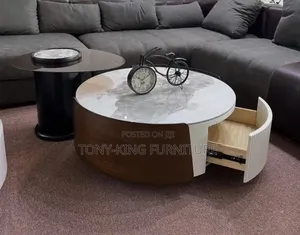 Luxury Coffee Table Modern Living Room Decoration Interior With Drawer