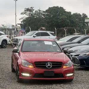 Mercedes-Benz C300 Sport 4Matic Sedan AWD (3.5L 6cyl 7A) 2013 Red