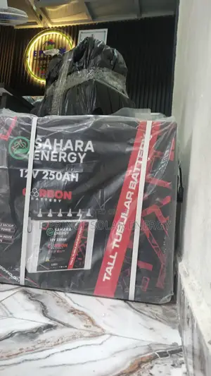 12v 250ah Sahara Energy Tubular Battery